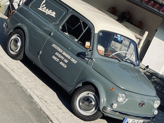 Fiat 500 Furgoncino Vespa Cau