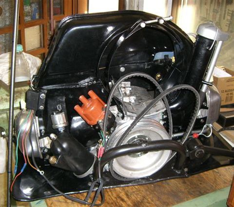 Steyr Puch 650 TR Motor