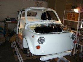 Zusammenbau Fiat 500 F